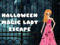 Spil Halloween Magic Lady Escape