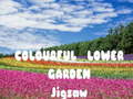 Spil Colourful Flower Garden Jigsaw
