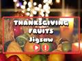 Spil Thanksgiving Fruits Jigsaw
