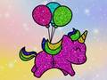Spil Coloring Book Glittered Unicorns