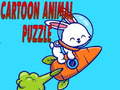 Spil Cartoon Animal Puzzle