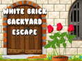 Spil White Brick Backyard Escape