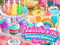 Spil Rainbow Desserts Bakery Party