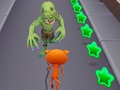Spil Angry Cat Run Zombies Alley