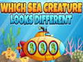 Spil Which Sea Creature Looks Different