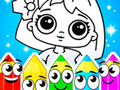 Spil Coloring Dolls