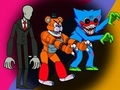 Spil Monsters Attack Among Us Squad