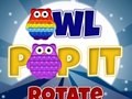 Spil Owl Pop It Rotate