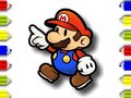 Spil Back To School  Mario Coloring