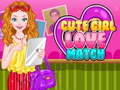 Spil Cute Girl Love Match