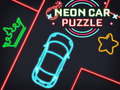 Spil Neon Car Puzzle