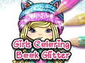 Spil Girls Coloring Book Glitter 