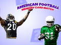 Spil American Football Memory Card Match