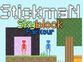Spil Stickman Skyblock Parkour