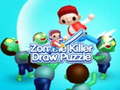 Spil Zombie Killer Draw Puzzle 