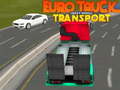 Spil Euro truck heavy venicle transport