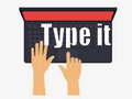 Spil Type it