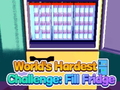 Spil World's Hardest Challenge: Fill Fridge
