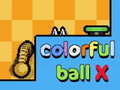 Spil Colorful ball X