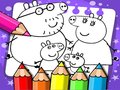 Spil Peppa Pig Coloring Book