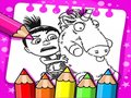 Spil Despicable Me Printable Coloring Book