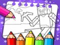 Spil Minecraft Coloring Book
