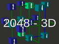 Spil 2048 - 3D