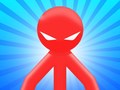 Spil Red Stickman vs Monster School