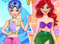 Spil Summer vs Winter Princesses Battle