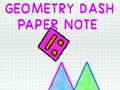 Spil Geometry Dash Paper Note