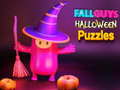Spil Fall Guys Halloween Puzzle