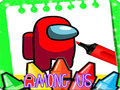 Spil Coloring Book For Among Us 