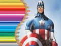 Spil Coloring Book for Captain America