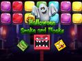 Spil Halloween Snake and Blocks