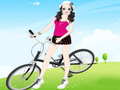 Spil Bicycle Girl Dressup