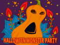 Spil Halloween Monster Party Jigsaw