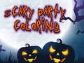 Spil Scary Party Coloring