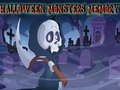 Spil Halloween Monsters Memory