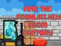 Spil Find The Forklift Key From Factory 