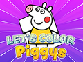 Spil Let's Color Piggys