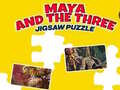 Spil Maya and the Three Jigsaw Puzzle