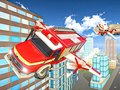 Spil Flying Fire Truck Driving Sim