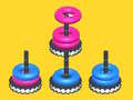 Spil Sort Stack color Hoop Game