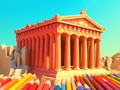 Spil Coloring Book: Parthenon Temple