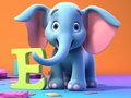 Spil Coloring Book: Letter E