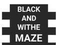 Spil Maze Black And Withe