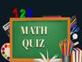 Spil Math Quiz 