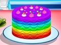 Spil Cooking Rainbow Cake