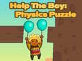 Spil Help The Boy: Physics Puzzle
