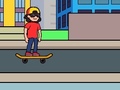 Spil Skateboard Wheelie